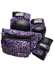 Smith Scabs Purple Leopard Fanny Packs