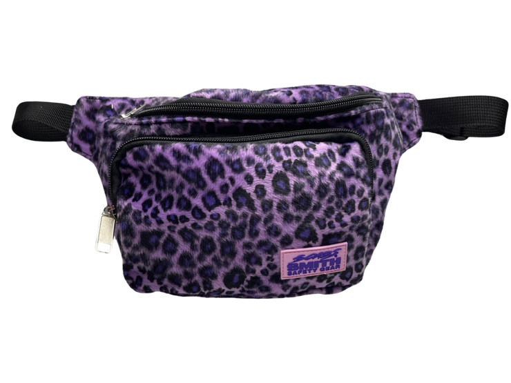 Smith Scabs Purple Leopard Fanny Packs